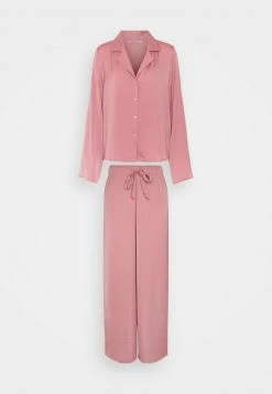 ofertas ⭐ Anna Field 😉 HAMMERED SATIN PJ SET - Pijama - Pink, Mujer ✨