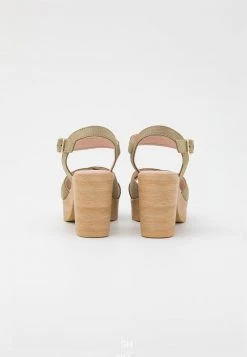 Mejor trato ✔️ Anna Field LEATHER - ⭐ Sandalias De Tacón - Khaki, Mujer 💯 -Elegancia Femenina Tienda 7bc22ee58d7341a080a848b6c0a192f5