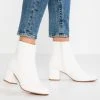 ofertas ✨ Anna Field Botines Bajos - White, Mujer ⌛