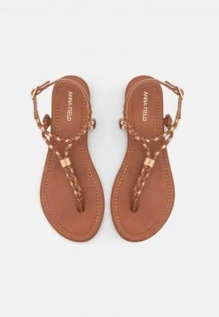 ofertas 🔥 Anna Field 🔥 Sandalias De Dedo - Cognac/gold, Mujer ✨ -Elegancia Femenina Tienda 7c596d3d4dd6464c819a2b72b8deb71f