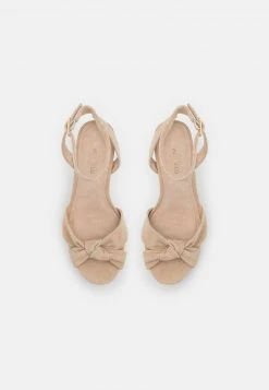 Venta express ❤️ Anna Field LEATHER - Sandalias De Tacón - Beige, Mujer 🤩 -Elegancia Femenina Tienda 7d40659b75374455b79f8f30ab3cdaef