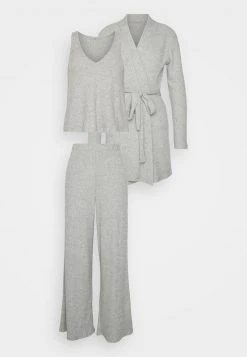 Comprar 😉 Anna Field RIB 3 PIECE PYJAMA - Pijama - Light Grey, Mujer ⭐ -Elegancia Femenina Tienda 7dab298f1c8849e1b7195c40e4777ce1