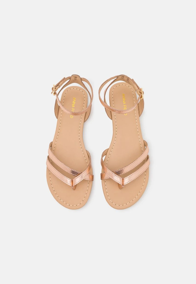 mejor venta ❤️ Anna Field LEATHER - ✨ Sandalias De Dedo - Rose Gold Coloured, Mujer ✔️ 8 mejor venta ❤️ Anna Field LEATHER - ✨ Sandalias De Dedo - Rose Gold Coloured, Mujer ✔️ - Imagen 6