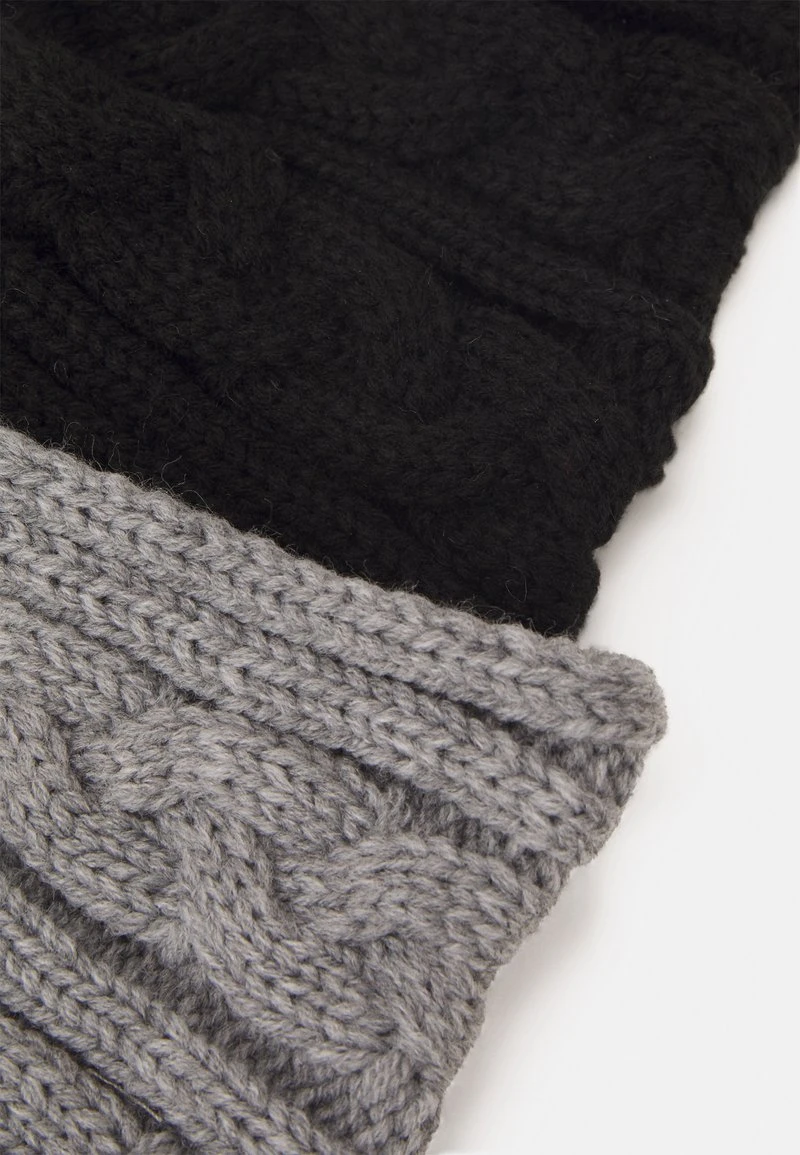 Venta express ✔️ Anna Field 2 PACK - Orejeras - Black/grey, Mujer ✨ 5 Venta express ✔️ Anna Field 2 PACK - Orejeras - Black/grey, Mujer ✨ - Imagen 3