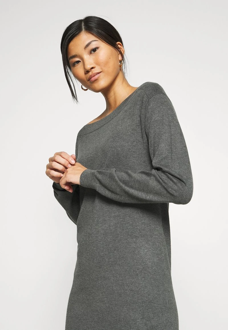 Promoción ⭐ Anna Field Vestido De Punto - Dark Grey Mélange, Mujer 🤩 6 Promoción ⭐ Anna Field Vestido De Punto - Dark Grey Mélange, Mujer 🤩 - Imagen 4