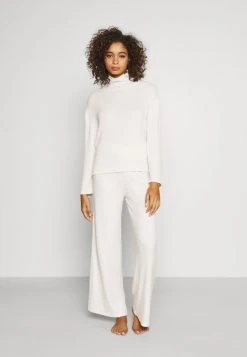 Toma de corriente 👏 Anna Field SET - Pijama - Beige, Mujer 🧨