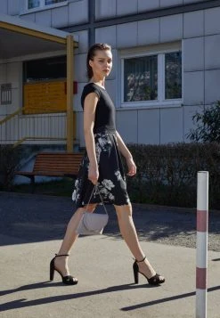 Descuento ✨ Anna Field Sandalias De Tacón - Black, Mujer 💯