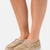 Comprar ⭐ Anna Field LEATHER - Zapatos Con Cordones - Beige, Mujer ⌛