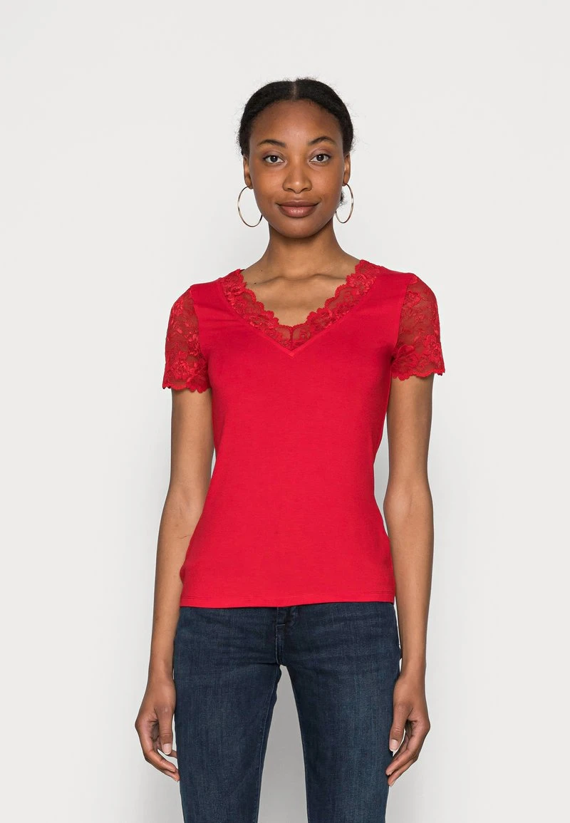 Comprar 😀 Anna Field Camiseta Básica - Red, Mujer 🎁 3 Comprar 😀 Anna Field Camiseta Básica - Red, Mujer 🎁