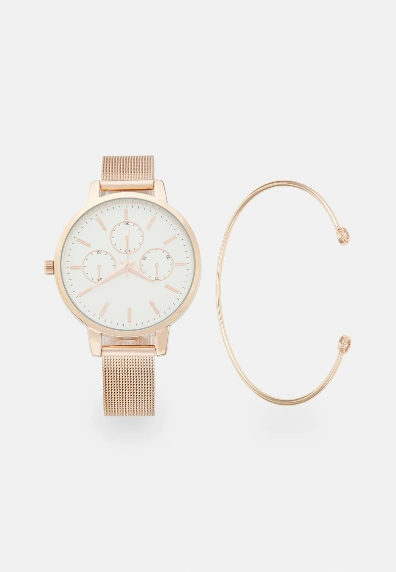 Lo mas barato ✨ Anna Field SET - Reloj - Rose Gold-coloured, Mujer 🥰 3 Lo mas barato ✨ Anna Field SET - Reloj - Rose Gold-coloured, Mujer 🥰