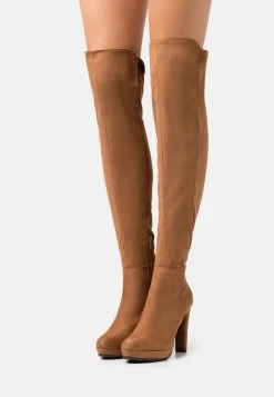 Mejor trato 🔥 Anna Field Botas Mosqueteras - Cognac, Mujer 😍
