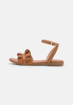 Nuevo 💯 Anna Field LEATHER - 🧨 Sandalias - Cognac, Mujer ⭐