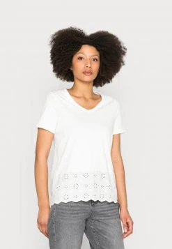 Comprar 😀 Anna Field Camiseta Básica - Off White, Mujer 🤩