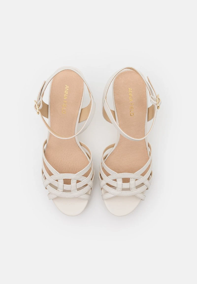 mejor venta 🥰 Anna Field LEATHER - Sandalias De Tacón - White, Mujer 😉 8 mejor venta 🥰 Anna Field LEATHER - Sandalias De Tacón - White, Mujer 😉 - Imagen 6