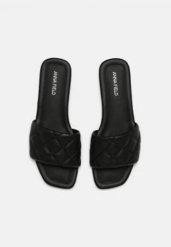 10 mejores 💯 Anna Field LEATHER - Sandalias Planas - Black, Mujer ❤️ -Elegancia Femenina Tienda 8d290d1c3a2747368a450adb2a05be04