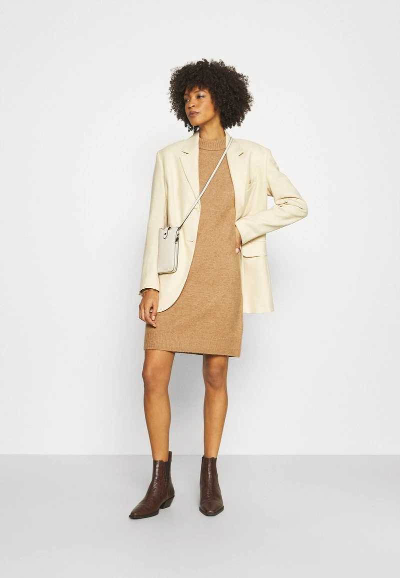 Descuento 😍 Anna Field Vestido De Punto - Mottled Dark Brown, Mujer 👏 4 Descuento 😍 Anna Field Vestido De Punto - Mottled Dark Brown, Mujer 👏 - Imagen 2