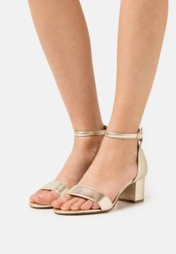 Cupón 💯 Anna Field LEATHER - Sandalias - Gold, Mujer ✨