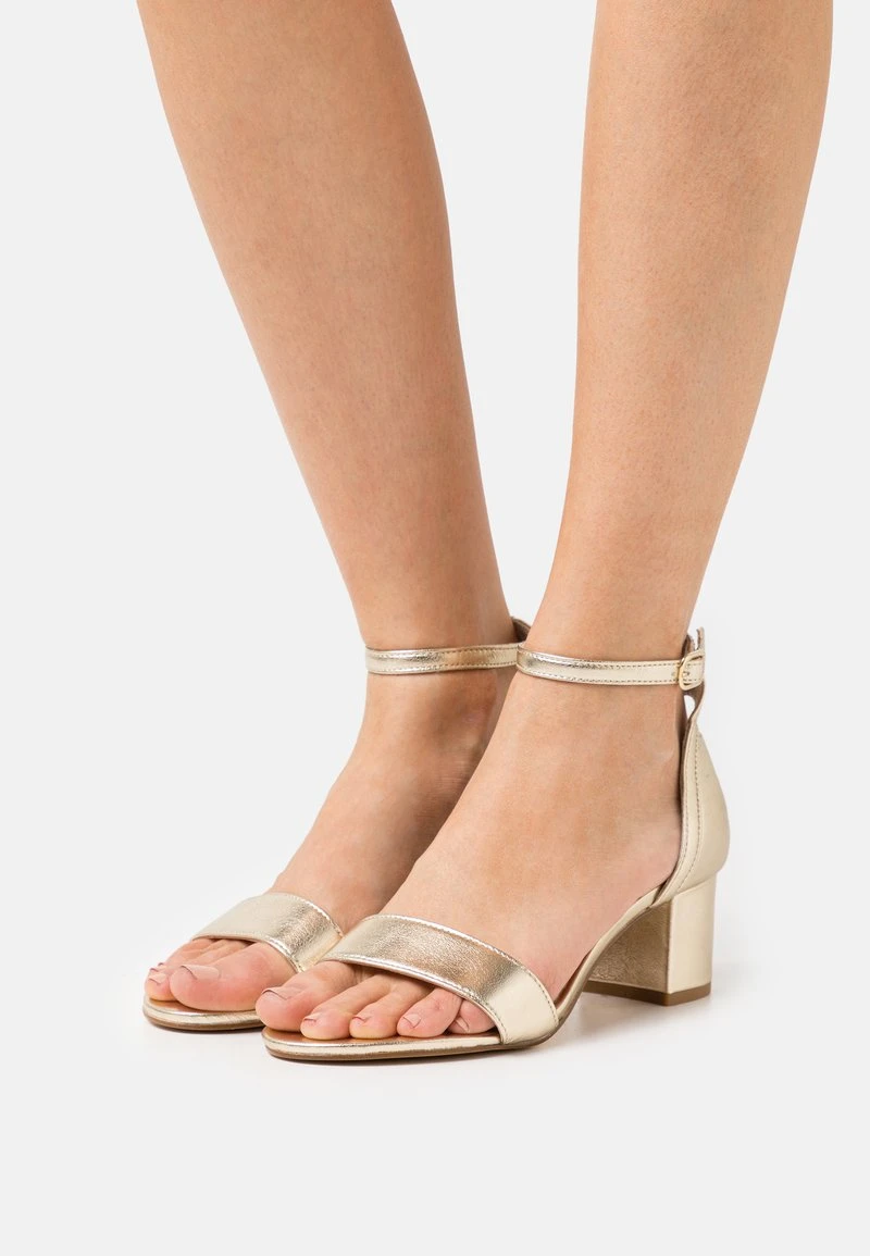 Cupón 💯 Anna Field LEATHER - Sandalias - Gold, Mujer ✨ 3 Cupón 💯 Anna Field LEATHER - Sandalias - Gold, Mujer ✨