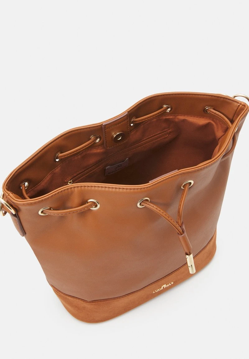 ofertas ✔️ Anna Field Bolso De Mano - Cognac, Mujer ✨ 5 ofertas ✔️ Anna Field Bolso De Mano - Cognac, Mujer ✨ - Imagen 3