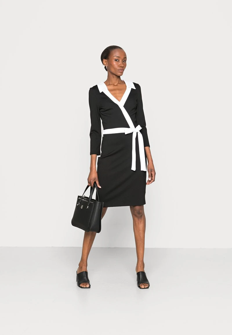 Para estrenar 🤩 Anna Field Vestido Ligero - Black/white, Mujer ✨ 4 Para estrenar 🤩 Anna Field Vestido Ligero - Black/white, Mujer ✨ - Imagen 2