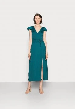 Las mejores reseñas de ⌛ Anna Field WRAP MIDI 🎉 DRESS - Vestido Informal - Teal, Mujer ❤️