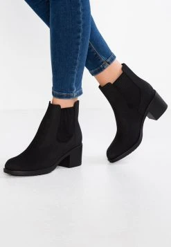 Presupuesto 🔔 Anna Field Botines Bajos - Black, Mujer ⭐
