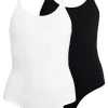 Para estrenar ✨ Anna Field 2PP STRING BODIES THONG SHAPE - Body - White/black, Mujer ✔️ -Elegancia Femenina Tienda 972b0b5fbc6842b08c6ba559a2bebb80