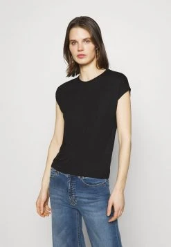 Venta express ✔️ Anna Field Camiseta Básica - Black, Mujer ⌛
