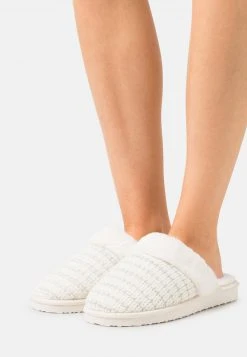 ofertas ✨ Anna Field Pantuflas - White, Mujer ⭐