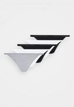 Lo mas barato ⭐ Anna Field 5 PACK - Tanga - Grey/black, Mujer ✨