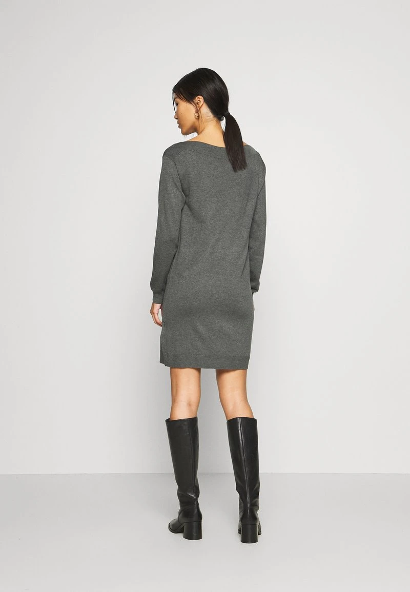 Promoción ⭐ Anna Field Vestido De Punto - Dark Grey Mélange, Mujer 🤩 5 Promoción ⭐ Anna Field Vestido De Punto - Dark Grey Mélange, Mujer 🤩 - Imagen 3