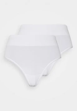 Lo mas barato 👍 Anna Field 2PP HIGH WAIST THONG - Tanga - White, Mujer ❤️ -Elegancia Femenina Tienda 9b38551edfef4b0b8ca1316573bd65ba
