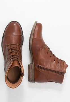 Barato 🌟 Anna Field LEATHER BOOTIES - Botines Bajos - Cognac, Mujer 😀 -Elegancia Femenina Tienda 9be67477e99e4baf90dc8c1a4418df66