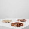 mejor venta ✔️ Anna Field 3 PACK - Cinturón - Cognac/rose/beige, Mujer 🥰 -Elegancia Femenina Tienda 9ec69dad22394af7a2536585ce1c33e5