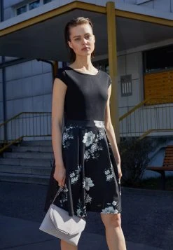 Mejor precio ❤️ Anna Field Vestido Ligero - Black/grey, Mujer ⌛ -Elegancia Femenina Tienda 9f9577ac452d4792834e13a1b9e43dfc