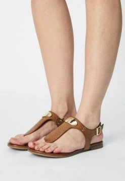 ofertas 🎉 Anna Field Sandalias De Dedo - Cognac, Mujer 🥰