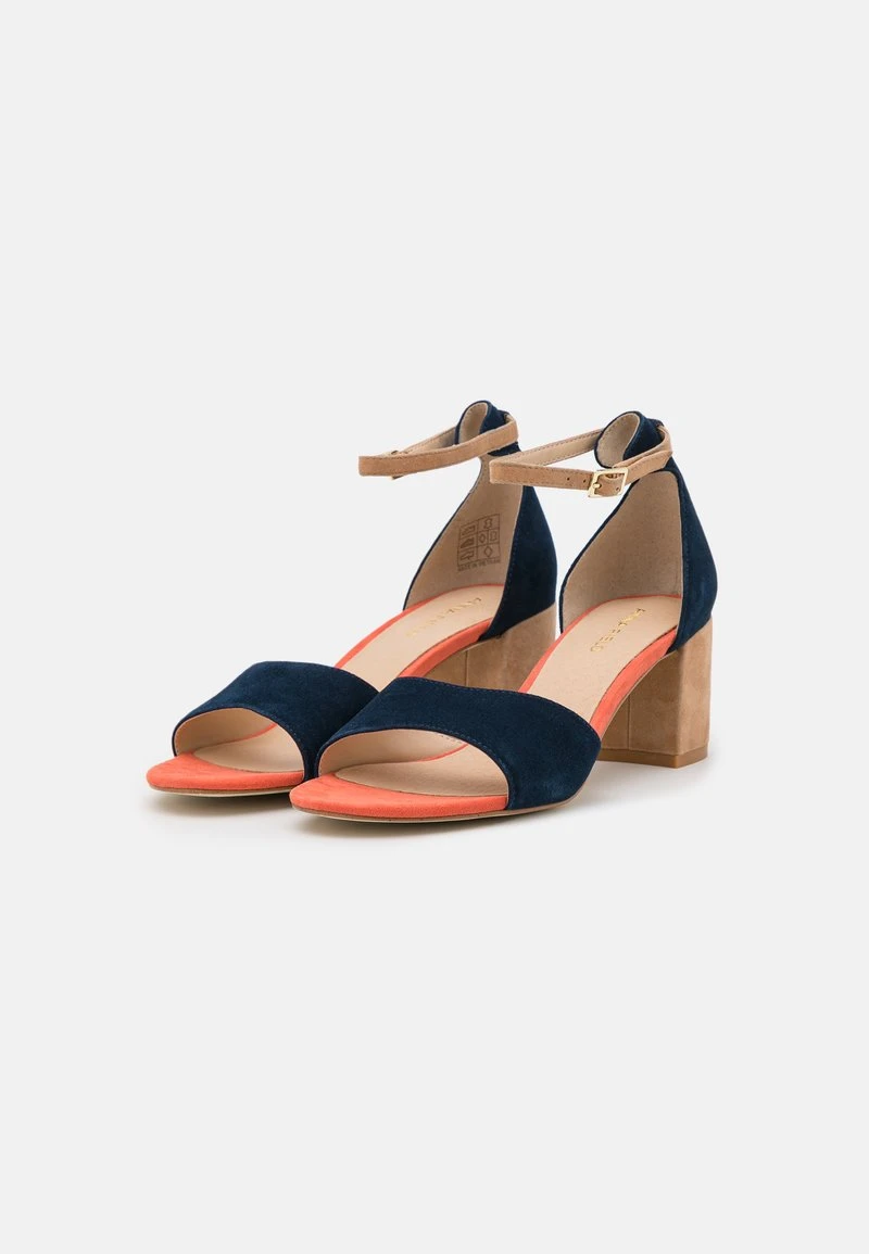 Nuevo 😀 Anna Field LEATHER - Sandalias - Dark Blue, Mujer ❤️ 5 Nuevo 😀 Anna Field LEATHER - Sandalias - Dark Blue, Mujer ❤️ - Imagen 3