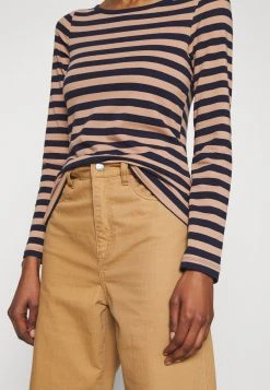 Cupón 🔔 Anna Field Camiseta De Manga Larga - Camel/dark Blue, Mujer ❤️ -Elegancia Femenina Tienda aba7e4cb7ba84c1496b3e9f818c7a910