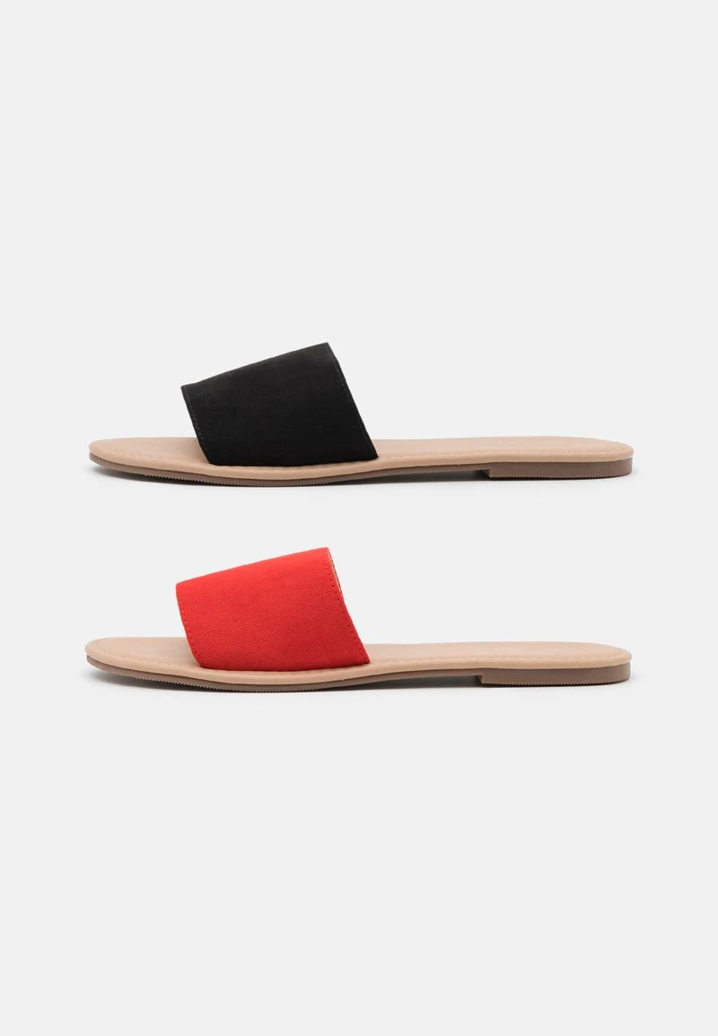 Comprar 🔔 Anna Field 2 PACK - Sandalias Planas - Black/red, Mujer 🔥 4 Comprar 🔔 Anna Field 2 PACK - Sandalias Planas - Black/red, Mujer 🔥 - Imagen 2