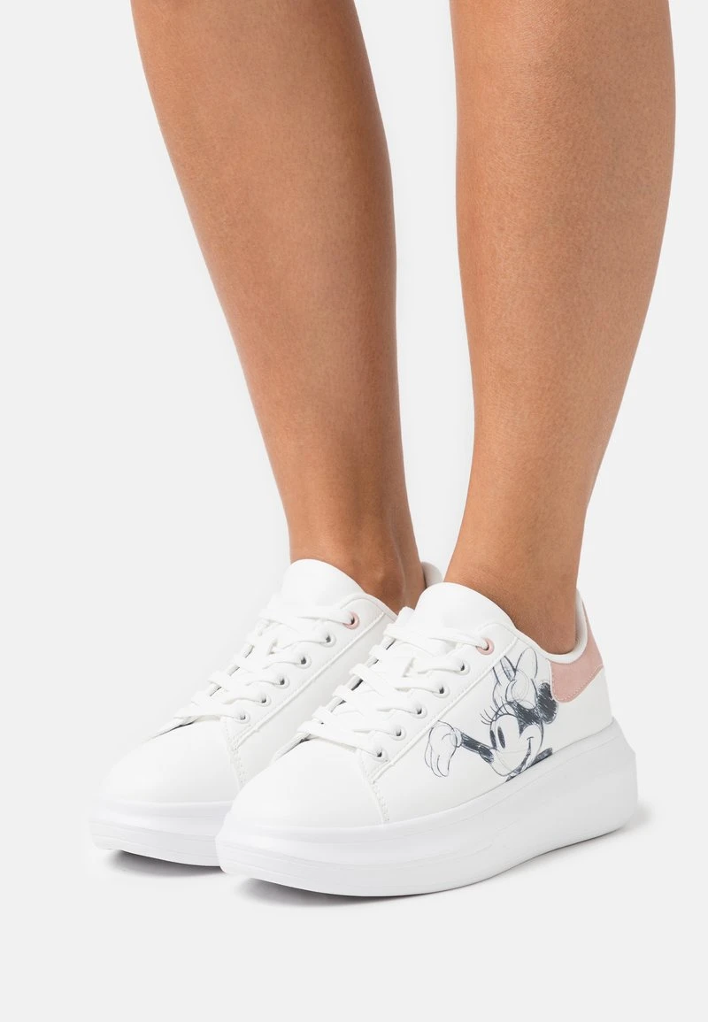 Venta express ⌛ Anna Field DISNEY MICKEY MOUSE - Zapatillas - White/light Pink, Mujer 🧨 3 Venta express ⌛ Anna Field DISNEY MICKEY MOUSE - Zapatillas - White/light Pink, Mujer 🧨