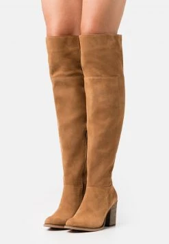Para estrenar ⭐ Anna Field Botas Mosqueteras - Cognac, Mujer 😀