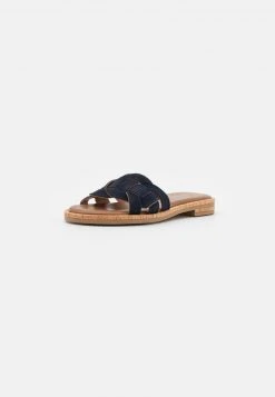 Promoción 🛒 Anna Field LEATHER - Sandalias Planas - Dark Blue, Mujer 👏 8 Promoción 🛒 Anna Field LEATHER - Sandalias Planas - Dark Blue, Mujer 👏 -Elegancia Femenina Tienda b5a4672354d1470cb6d214c588858f53