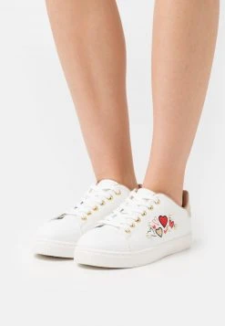 Para estrenar 😍 Anna Field LOVE - Zapatillas - White/gold/pink, Mujer 🤩