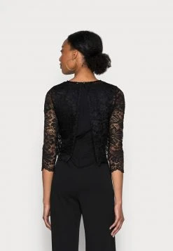 Lo mas barato ✨ Anna Field Occasion SET - Detacheable Lace Top With V Neck Sleeveless Jumpsuit - Mono - Black, Mujer ❤️ -Elegancia Femenina Tienda b7003786cb9040f281e6f6ce228c88c4