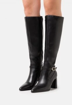 Descuento ⭐ Anna Field LEATHER - Botas - Black, Mujer 🤩