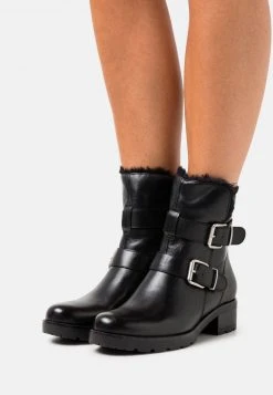 Nuevo 🤩 Anna Field LEATHER - Botines Con Plataforma - Black, Mujer ✨