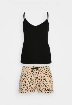 10 mejores 💯 Anna Field LEOPARD CAMI SET - Pijama - Black/sand, Mujer 🛒 -Elegancia Femenina Tienda be531f3ad30242baa362840eb8e61941