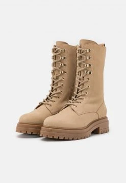 Barato 😉 Anna Field LEATHER - Botas Con Plataforma - Beige, Mujer ⌛ -Elegancia Femenina Tienda be8fd60ac4484a11913bf4cc4d0b3bc7