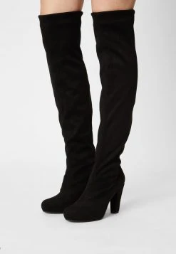 Lo mas barato 🎉 Anna Field Botas De Tacón - Black, Mujer ❤️