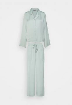 Lo mas barato 🎁 Anna Field ✨ HAMMERED SATIN PJ SET - Pijama - Green, Mujer ✨ -Elegancia Femenina Tienda bf8fc208fbf642ff9ed976fb040d5782